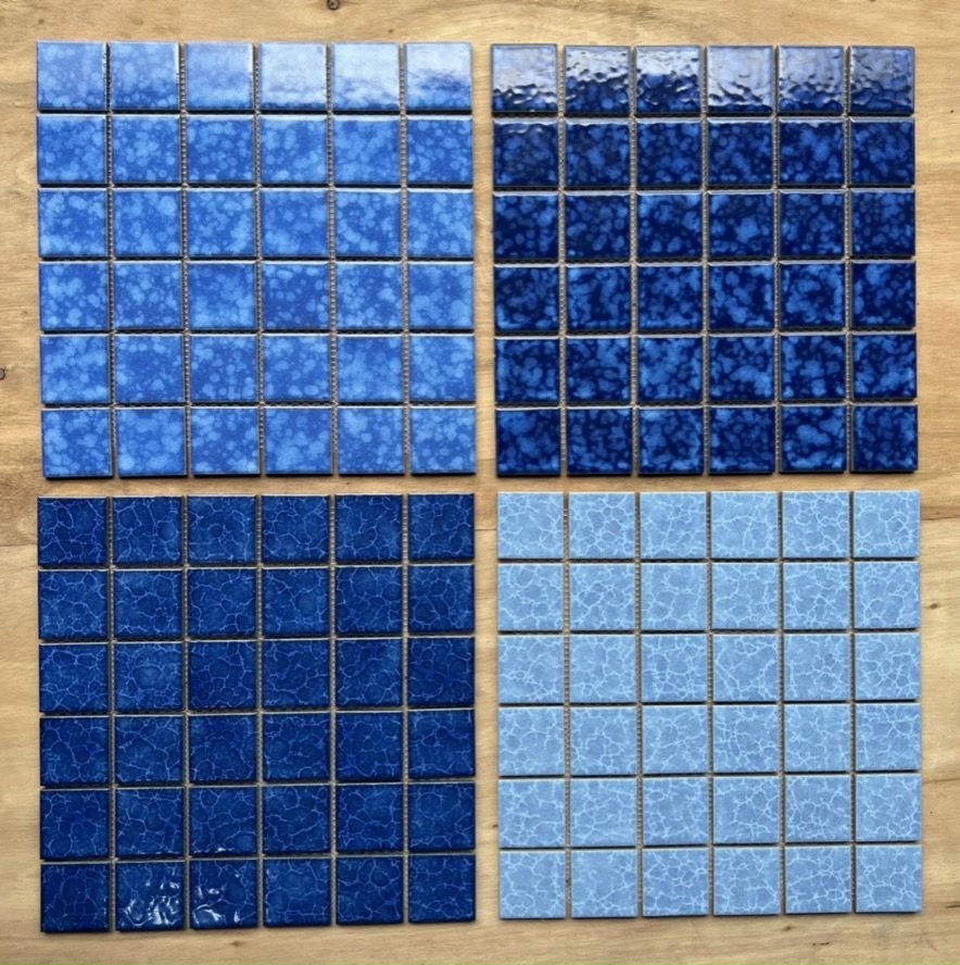 Gạch mosaic gốm hoa văn