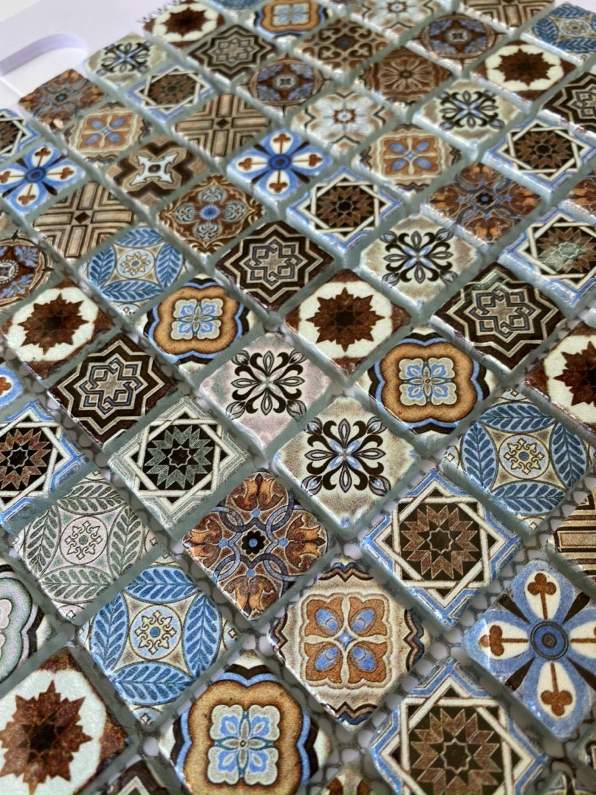 Gạch bông họa tiết cổ điển