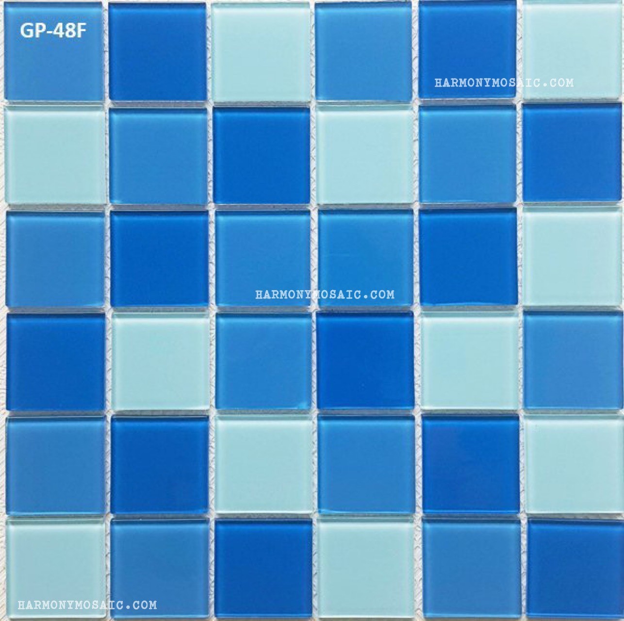 Gạch mosaic thủy tinh GP-48F