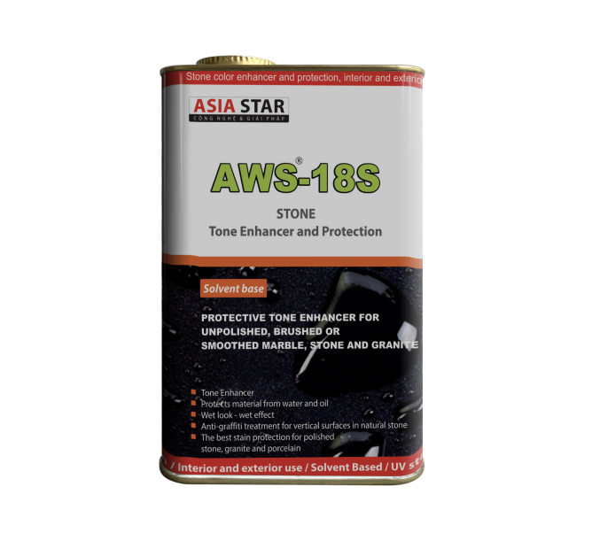 AWS - 18S Dung dịch tăng cường màu sắc và chống thấm đá