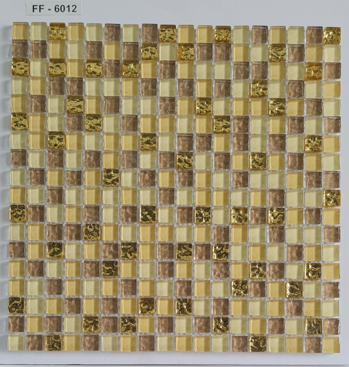 Gạch mosaic thủy tinh đá 6012