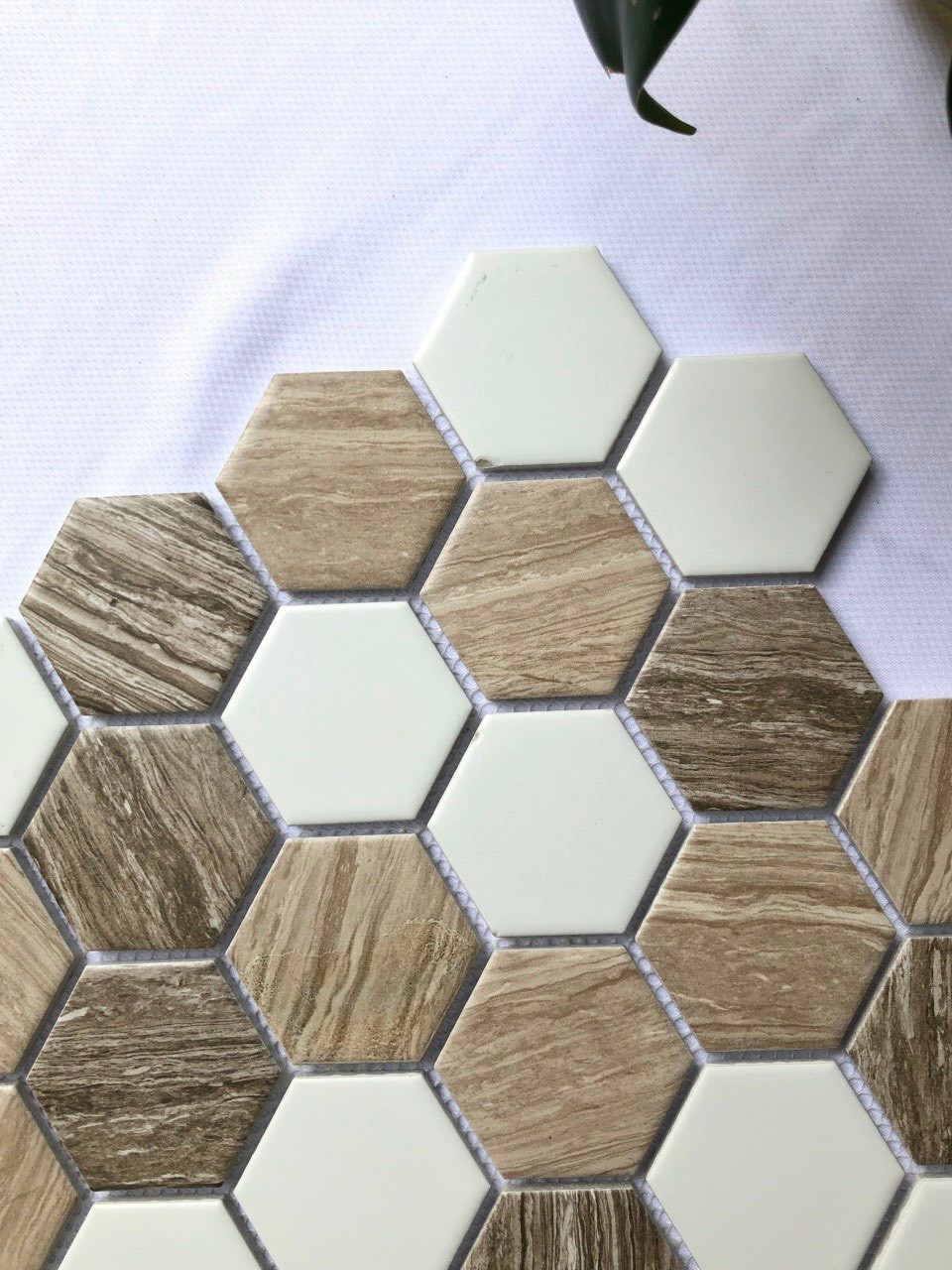 Gạch mosaic lục giác