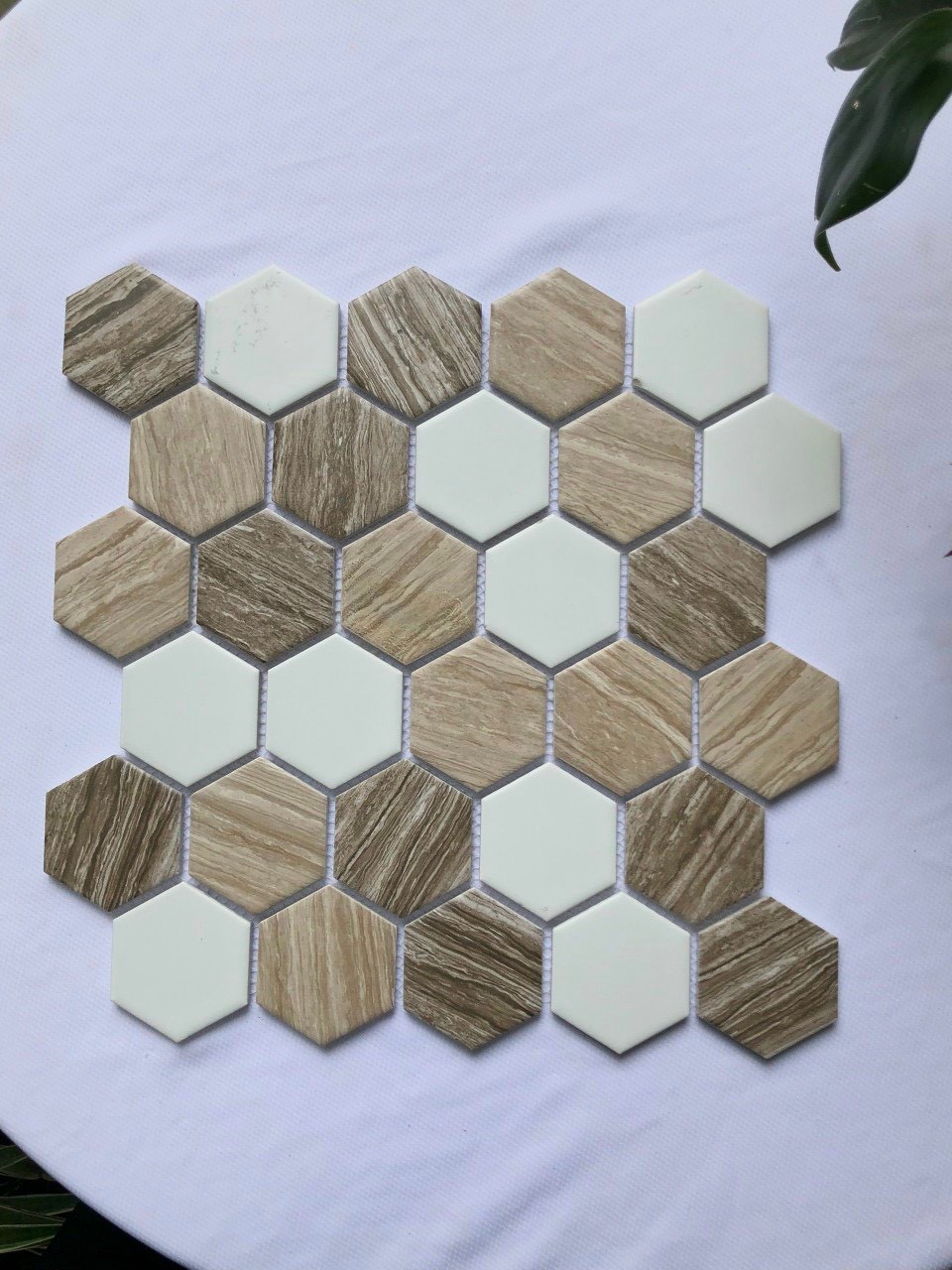 Gạch mosaic lục giác 2