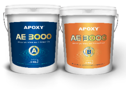 Keo epoxy 2 thành phần APOXY AE 3000 bộ 10KG ( MÀU TRẮNG )