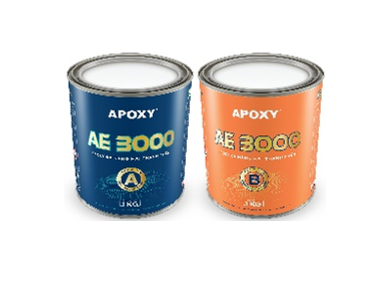 Keo epoxy 2 thành phần APOXY AE 3000 bộ 2KG ( MÀU XÁM )