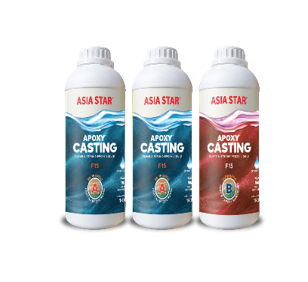 Keo epoxy 2 thành phần  APOXY CASTING F15 bộ 3 kg