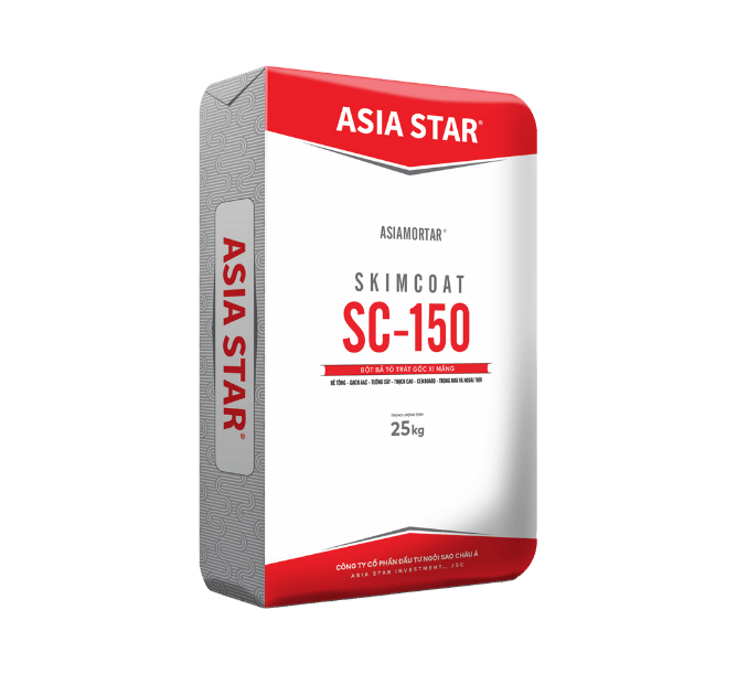 SKIMCOAT SC-150 bột bả cao cấp bao 25kg