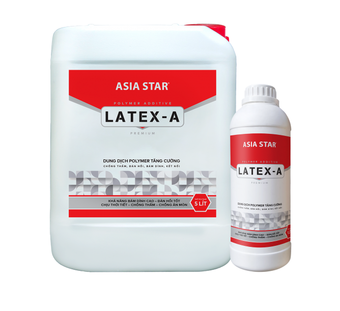 Latex A dung dịch polymer tăng cường can 5 lít